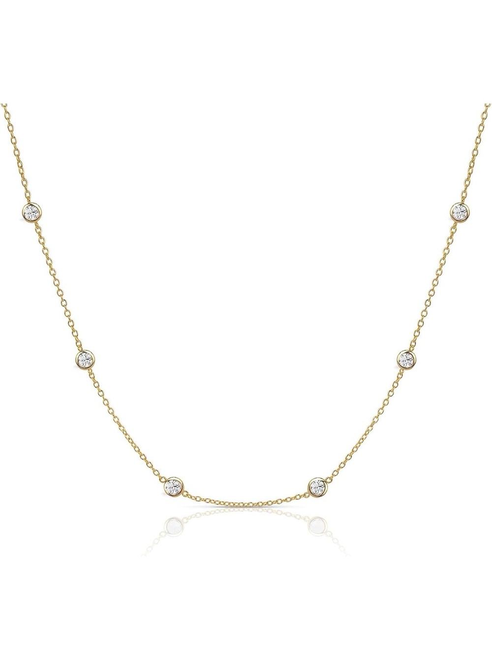Electric Picks Strand Station Necklace